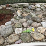 Each stone is different, representing the uniqueness of each individual, yet united they create their impact through the number of names inscribed.